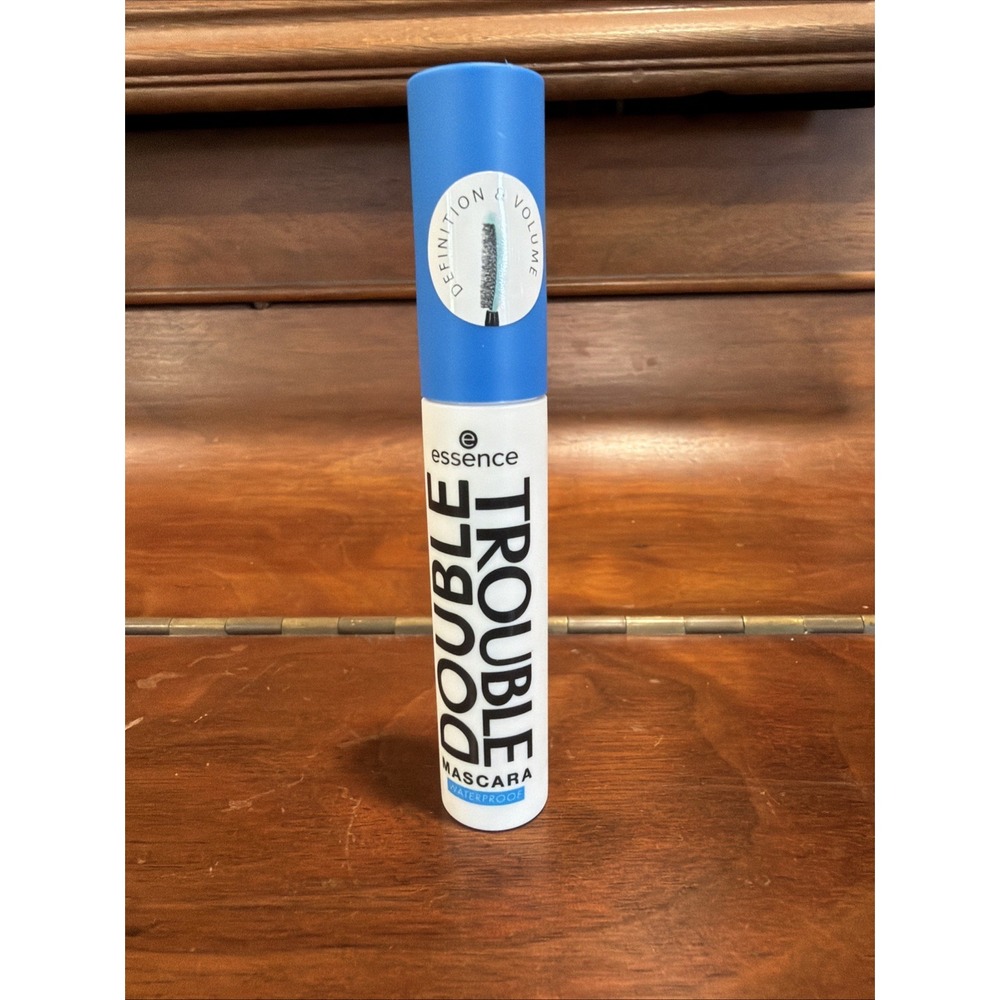 NEW Essence Double Trouble Waterproof Mascara – Black • Volume + Curl • Longwear